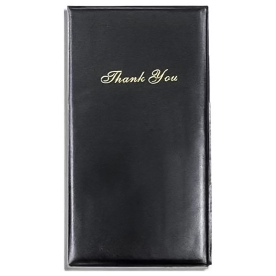 Guest Check Holder, Black Gold Thanks Event Supply Images
