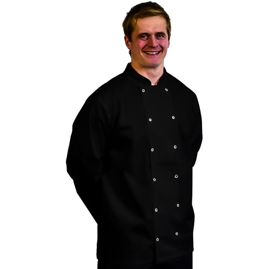 BONCHEF DANNY BLACK JACKET FULL XXL Catering Supply Images