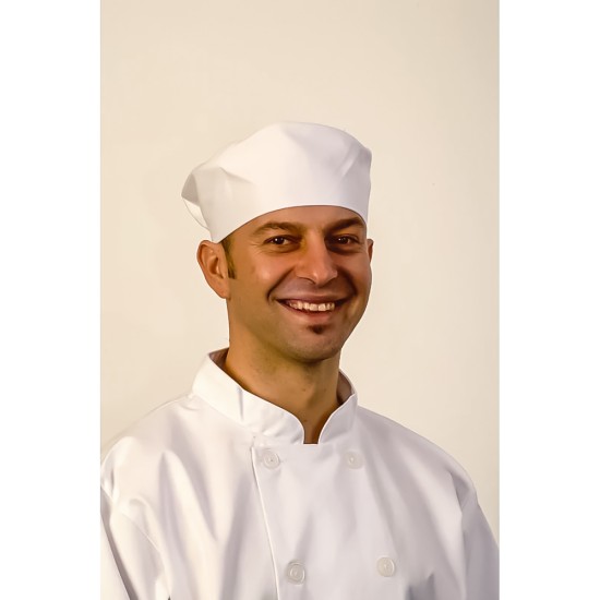 BONCHEF SKULL CAP WHITE Restaurant Supply Images