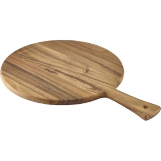 Acacia Wood Pizza Paddle 33cm Dia Catering Supply Images