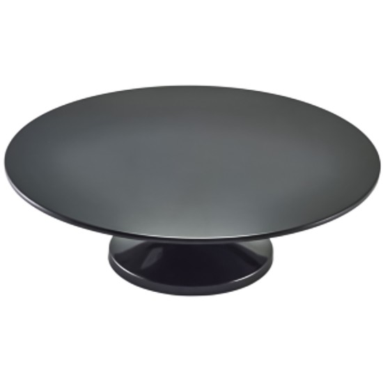 GenWare Melamine Black Cake Stand 33cm/ 13
