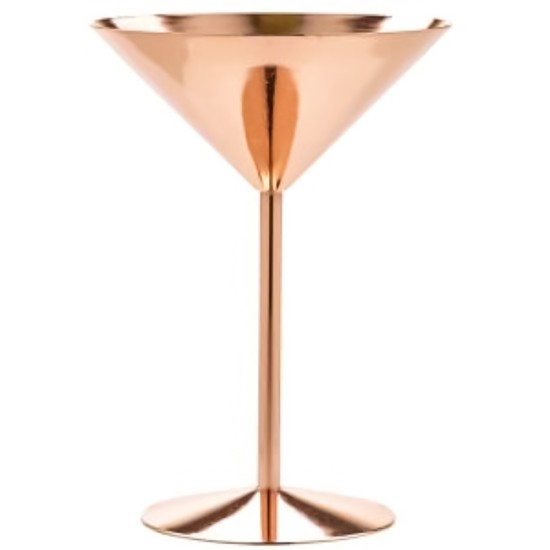 Copper Martini Glass 24cl/ 8.5oz Catering Supply Images