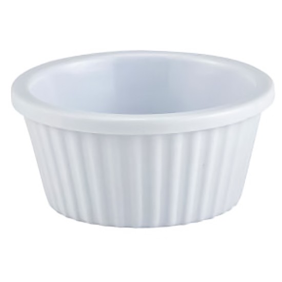 GenWare Melamine White Fluted Ramekin 28ml/ 1oz(Pack of 24) Event Supply Images
