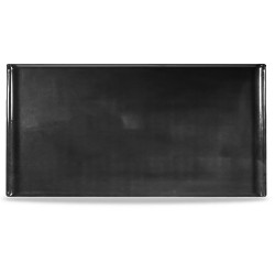Plastic Rect Blk Melamine Tray 20 7/8