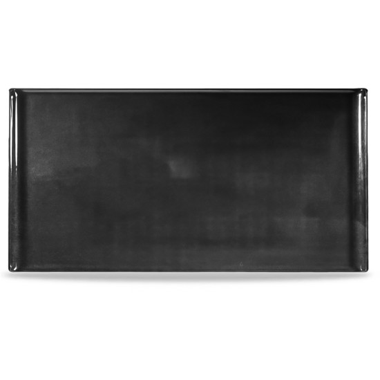 Plastic Rect Blk Melamine Tray 20 7/8