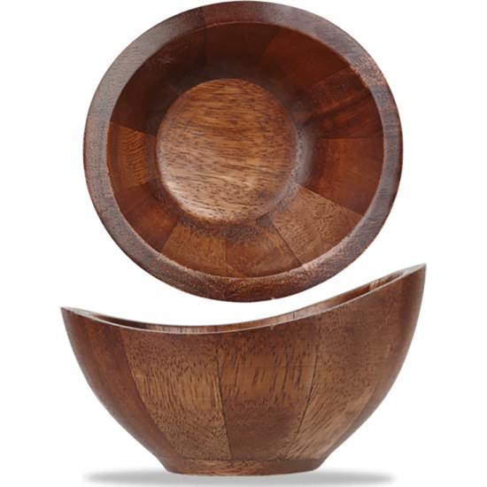 Wood Sm Moonstone Bowl 14X13.5X18Cm Box 4 Catering Supply Images