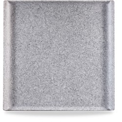 Plastic Sq Granite Melamine Tray 11 7/8