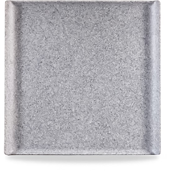 Plastic Sq Granite Melamine Tray 11 7/8