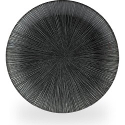 Studio Prints Agano Black Evolve Coupe Plate 6.5