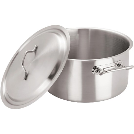 Catermaster Stainless Steel Casserole Without Lid 40cm Catering Supply Images