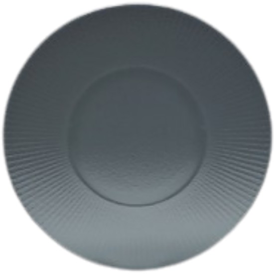 Steelite Willow Gourmet Plate Medium Well Smoked 27cm(Pack of 12) Restaurant Supply Images