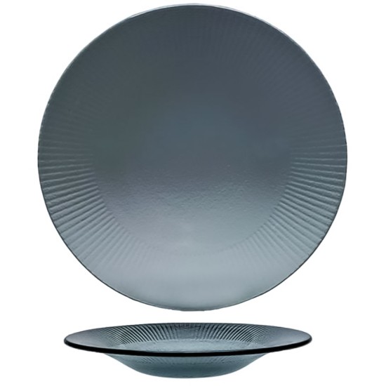Steelite Willow Gourmet Coupe Plate Smoked 27.25cm(Pack of 12) Event Supply Images