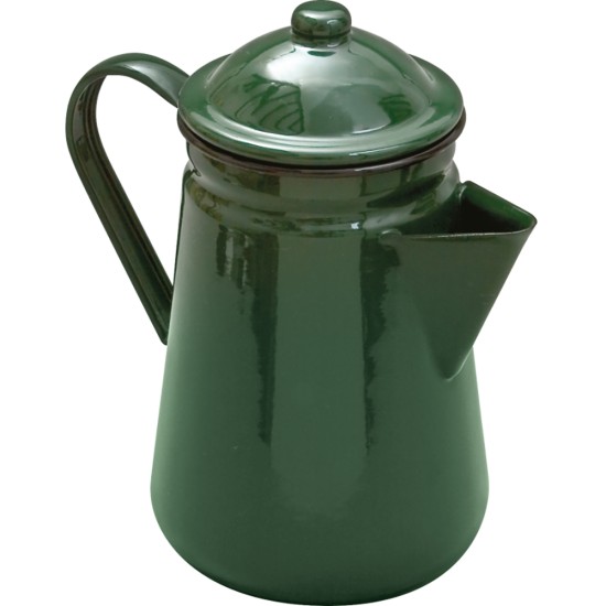 Falcon Enamel 13cm Coffee Pot Green Restaurant Supply Images