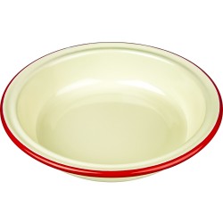 Falcon Enamel 18cm Round Pie Dish Cream(Pack Of 6)