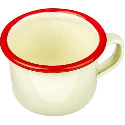 Falcon Enamel 6cm Espresso Mug Cream(Pack Of 12)