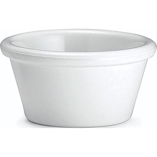 Tablecraft Melamine Ramekin, 2 oz, White(Pack of 12)(7.2x7.2x3.9) Restaurant Supply Images