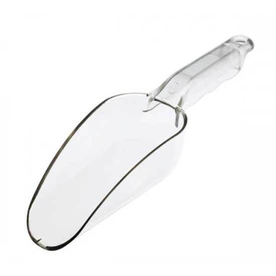 Chefset 12oz Polycarbonate Clear Utility Scoop Event Supply Images