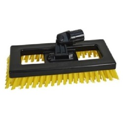 SYR Interchange Swivel Deck Brush Yellow