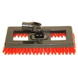 SYR Interchange Swivel Deck Brush Red