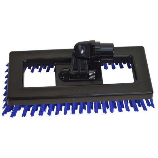 SYR Interchange Swivel Deck Brush Blue Catering Supply Images
