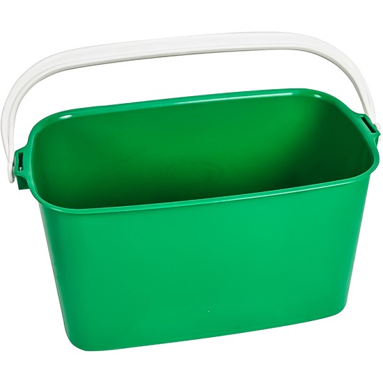 SYR 9Ltr.Oblong Bucket Green Event Supply Images