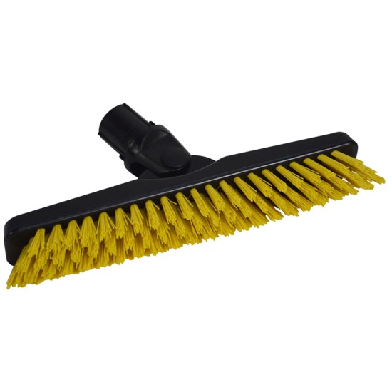 SYR Interchange Grout Brush Yellow Restaurant Supply Images