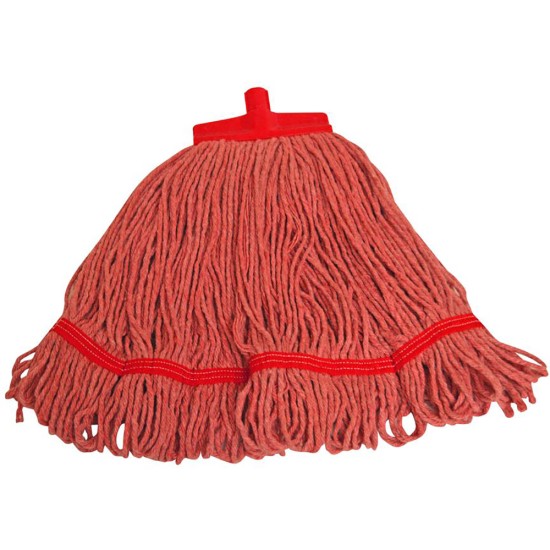 SYR Interchange Kentucky Mop Head Premium Syrtex 12oz Red Restaurant Supply Images