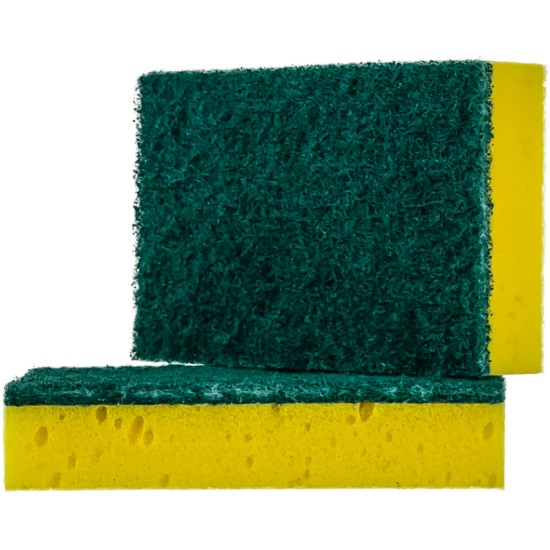 SYR Trad Com Hand Sponge Scourer No Grip(Pack of 60) Event Supply Images