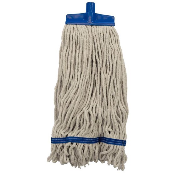 SYR Interchange Kentucky Mop Head Cotton 12oz Blue Event Supply Images