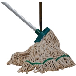 SYR Interchange Kentucky Mop Head Cotton 12oz Green