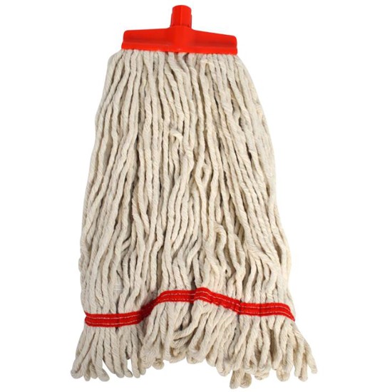 SYR Interchange Kentucky Mop Head Cotton 16oz Red Event Supply Images