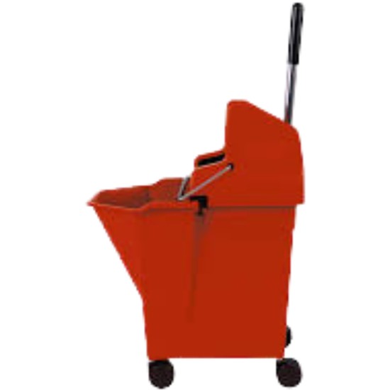 SYR Ladybug Kentucky Mop Bucket Red with 2