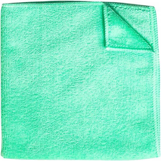 SYR Heavyweight Microfibre Cloth Green(Pack of 10) Event Supply Images