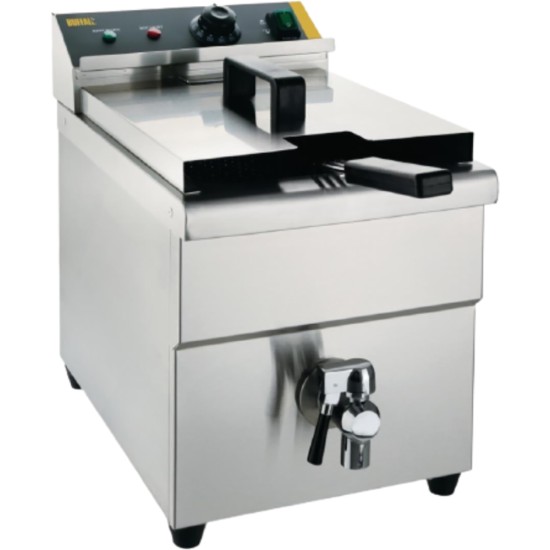 Buffalo Single Tank Single Basket Induction Fryer 3kW Restaurant Supply Images
