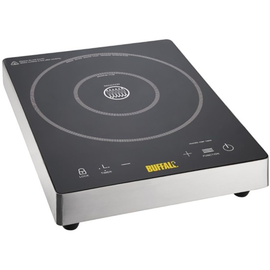 Buffalo Touch Control Single Induction Hob 3kW Restaurant Supply Images