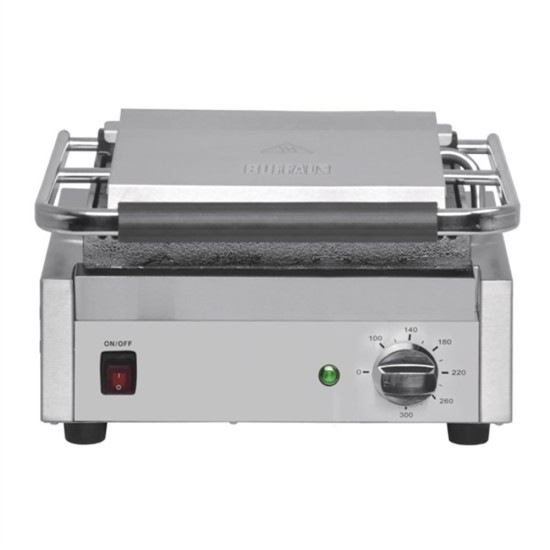 Buffalo Bistro Large Ribbed Contact Grill Event Supply Images