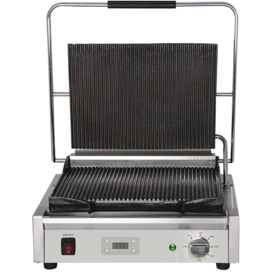 Buffalo Large Ribbed Contact Grill Catering Supply Images