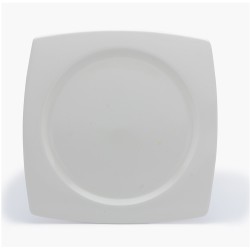 Elia Glacier Bone China Square Plate 175 mm (Pack of 6)