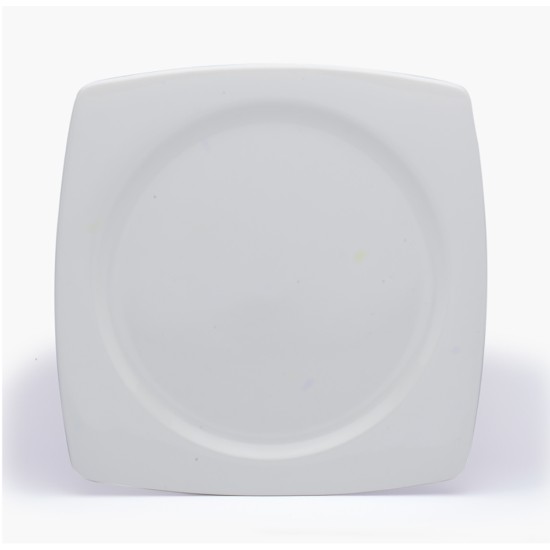 Elia Glacier Bone China Square Plate 190 mm (Pack of 6) Event Supply Images