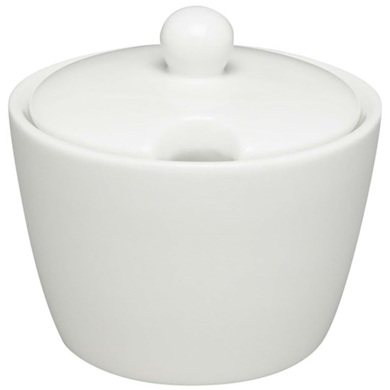 Elia Orientix Bone China Covered Sugar Bowl 260 ml (Pack of 2) Catering Supply Images