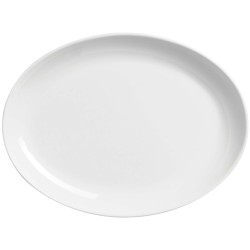 Elia Orientix Bone China Oval Plate 280 mm (Pack of 6)
