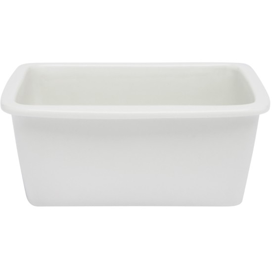 Elia Orientix Bone China Rectangular Sachet Box 110 mm (Pack of 6) Restaurant Supply Images