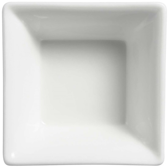Elia Orientix Bone China Square Sauce Dish 50 ml (Pack of 12) Catering Supply Images
