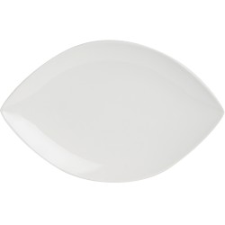 Elia Orientix Bone China Tempura Plate / Leaf Shape 190 mm (Pack of 6)