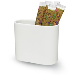Elia Orientix Bone China Sugar Tube Holder 75 mm (Pack of 6)