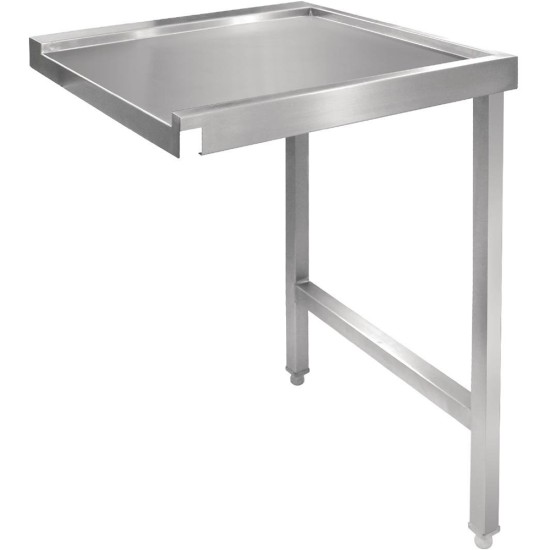 Vogue Pass Through Dishwash Table Right 600mm Event Supply Images