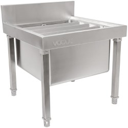 Vogue Stainless Steel Mop Sink