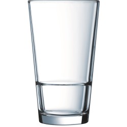Arcoroc Stack Up Hiball Glasses 470 ml / 16.5oz(Pack of 24)