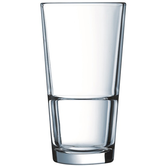 Arcoroc Stack Up Hiball Glasses 350 ml / 12.5oz(Pack of 24) Restaurant Supply Images