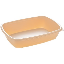 Sabert Rectangular Container Natural colour 900ml 23x17 cm(Pack of 300)